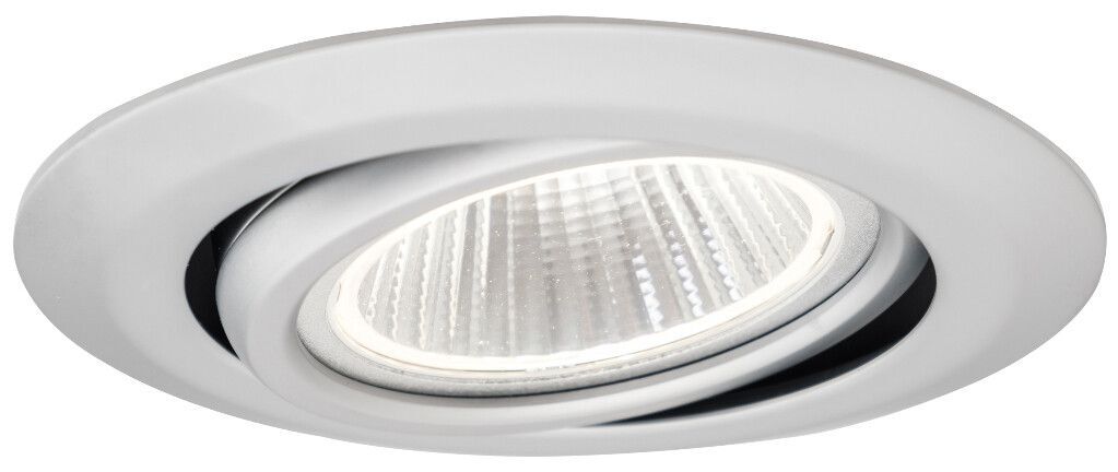 LED-Einbauleuchte EB19-00, weiß, 6,2 W, 350 mA, 3.000K, 635 lm, 20°, schwenkbar, ohne Treiber