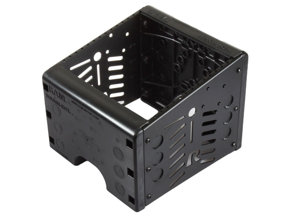 RAM Mounts Tough-Box Fahrzeugkonsole (ohne Boden) - Höhe 192-292 mm, Breite 228,6 mm, Länge 228,6 mm