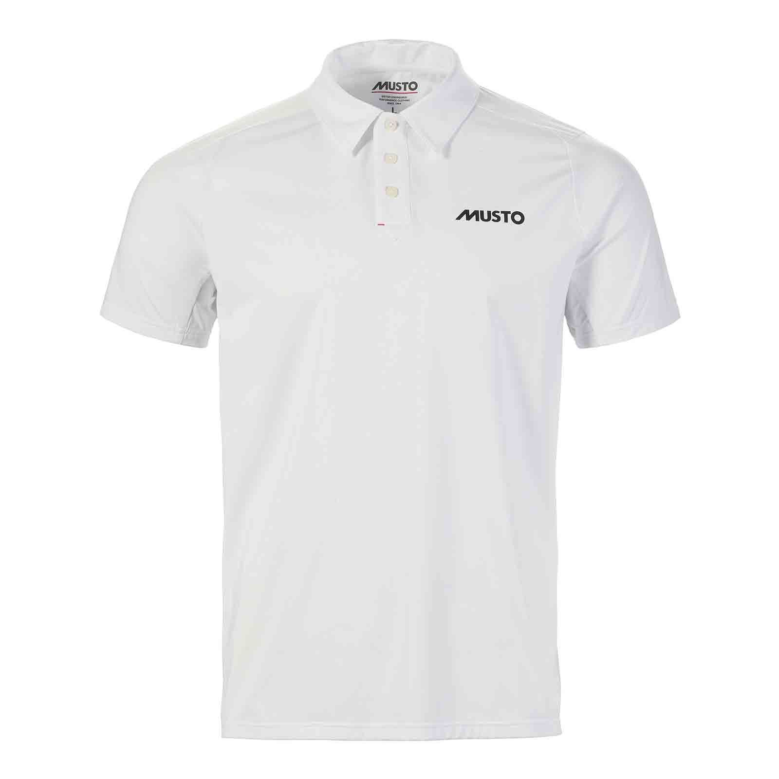 Musto LPX Cooling UV Active Shortsleeve Polo - White