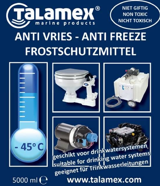 Talamex Frostschutz Etikett