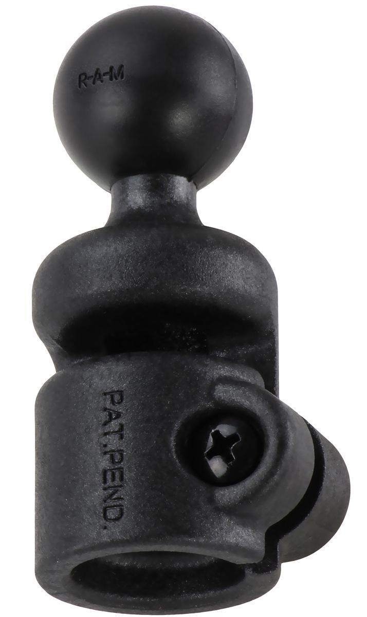 RAM Mounts Verbundstoff-Rohrendstück (weiblich) mit B-Kugel (1 Zoll) - für Rod-Stäbe, im Polybeutel