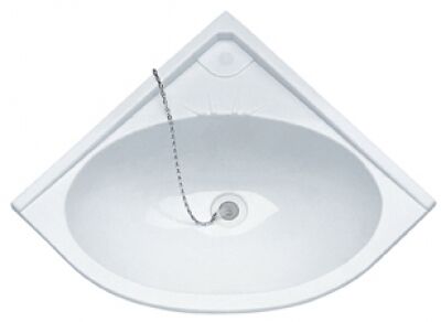 371_0 Kunststoff Waschbecken dreieckig