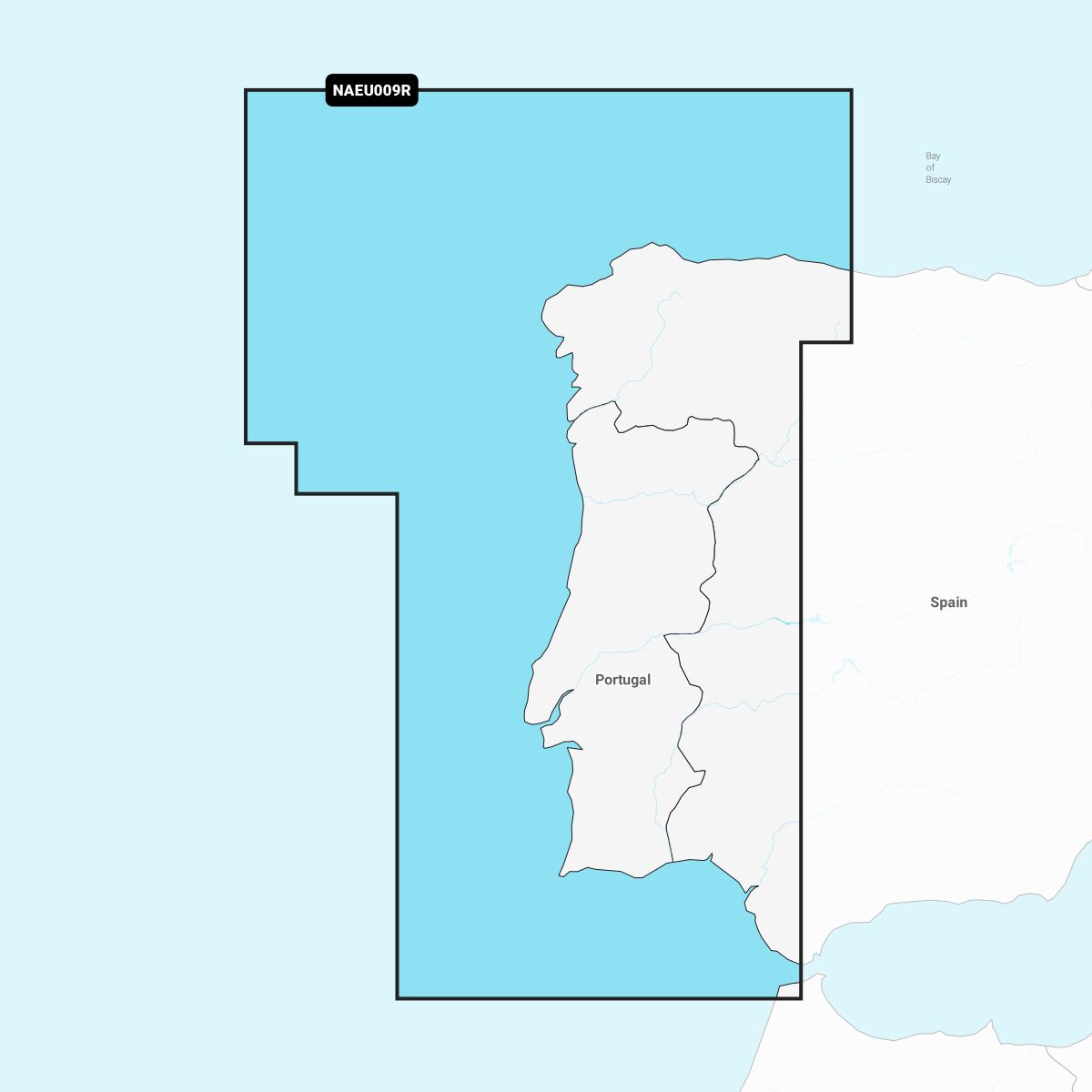 Navionics+ Seekarte Portugal & Spain Northwest (NAEU009R) Navionics+ Seekarte Portugal & Spain Northwest (NAEU009R)