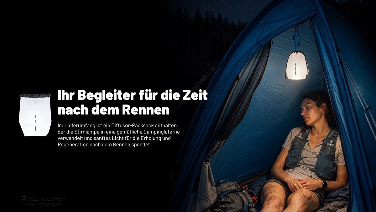Nitecore UT27 MB - 800 Lumen Weißlicht, 150 Lumen Rotlicht