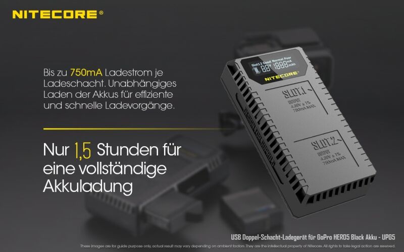 Nitecore Ladegerät UGP5