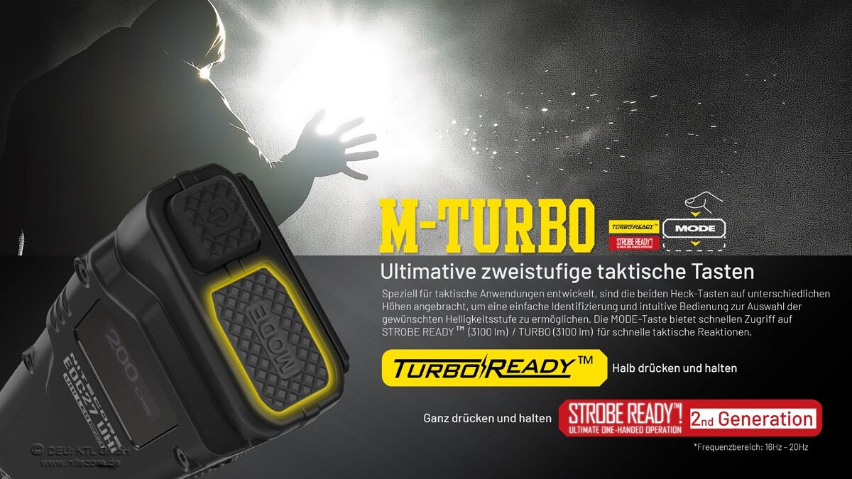 Nitecore EDC27 UHi - 3100 Lumen