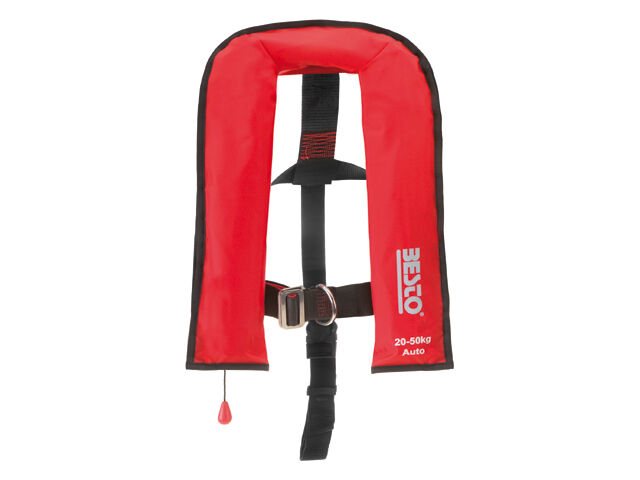 LNKZ7317 Besto Automatik Junior 100N Rettungsweste 20-50kg Rot