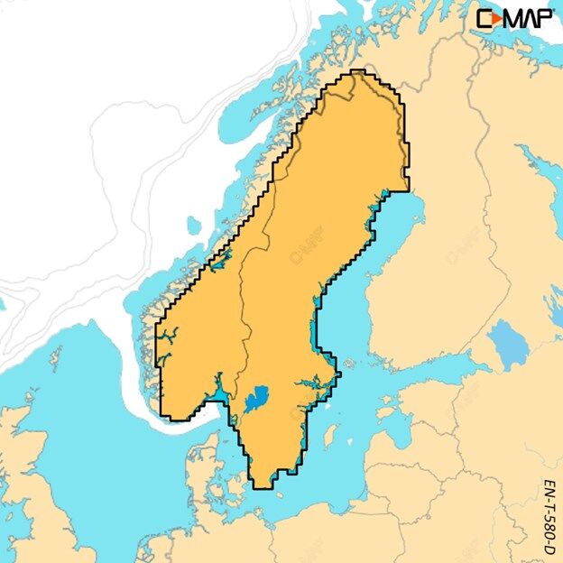C-MAP Discover-X - NORWAY AND SWEDEN INLAND C-MAP Discover-X - NORWAY AND SWEDEN INLAND