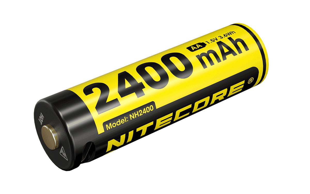 Nitecore Li-Ion Akku, 1,5V, USB-C, 2400mAh, 4er