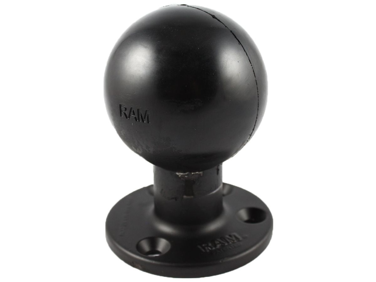 RAM Mounts runde Basisplatte - 93,5 mm Durchmesser, E-Kugel (3,38 Zoll), im Polybeutel