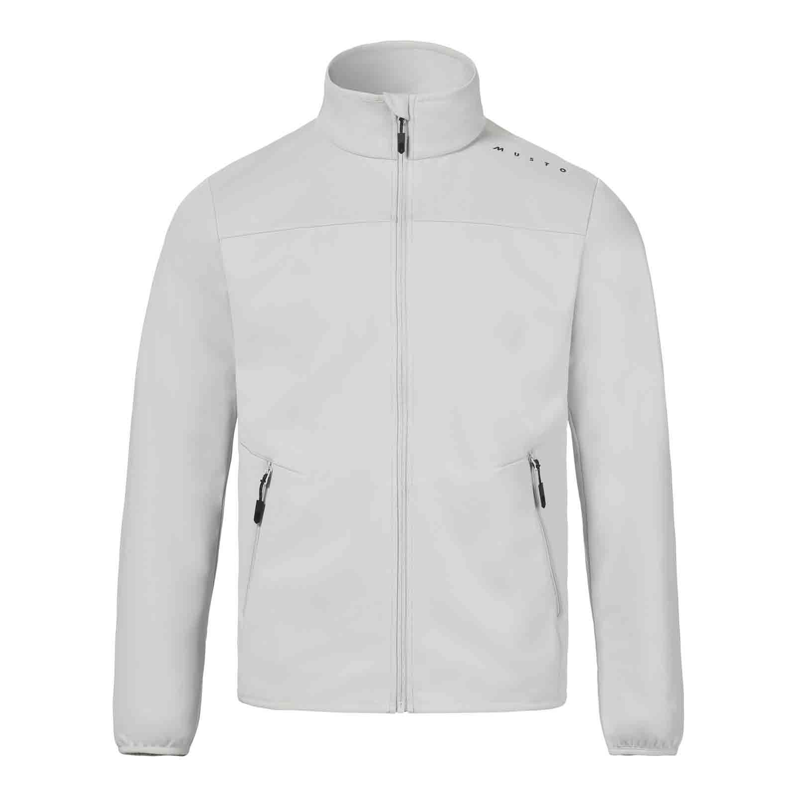 Musto Evo Crew Softshell Jacke - Platinum