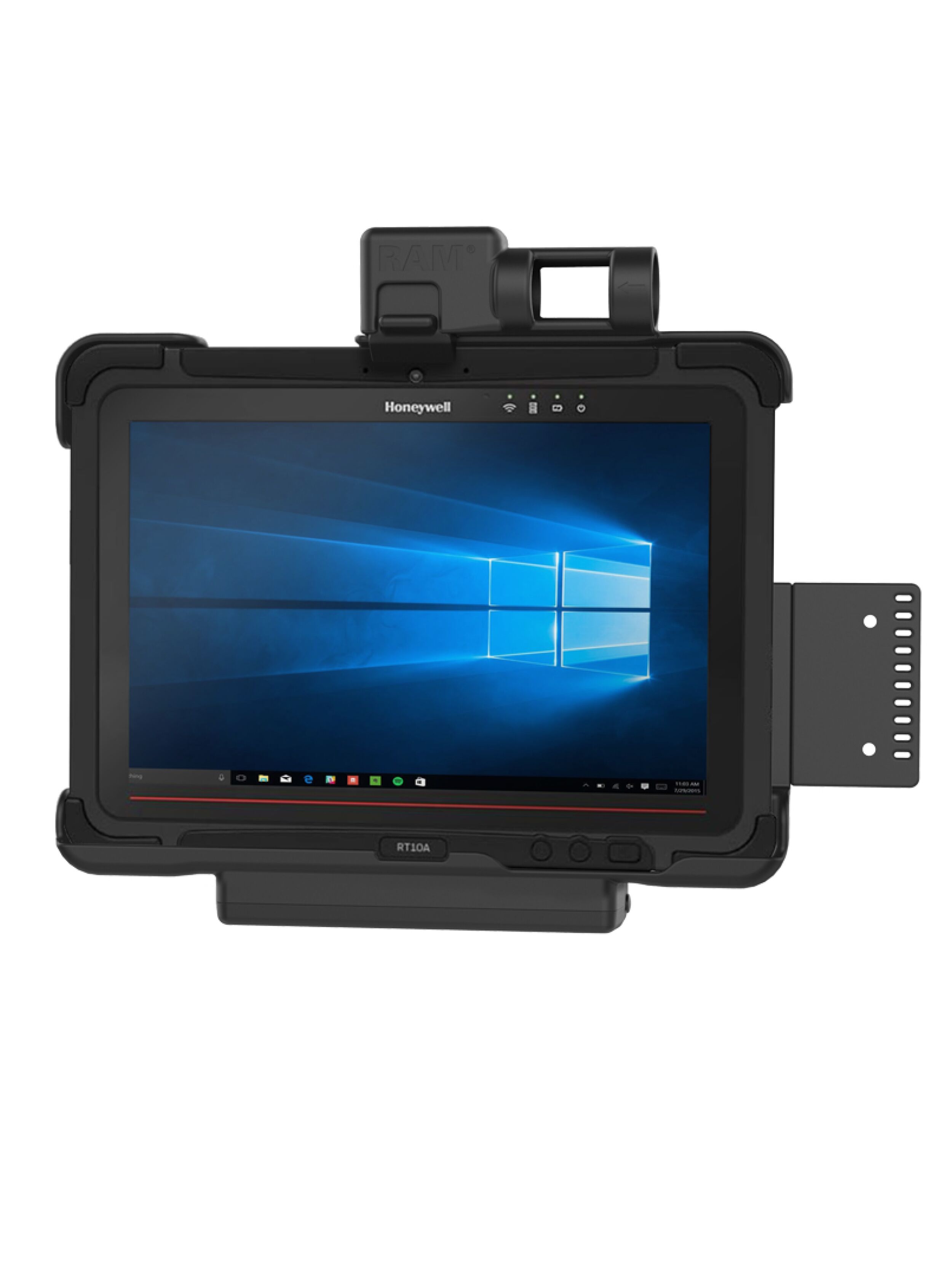RAM Mounts Form-Fit Halteschale (Schnappverschluss) für Honeywell RT10 Rugged Tablet