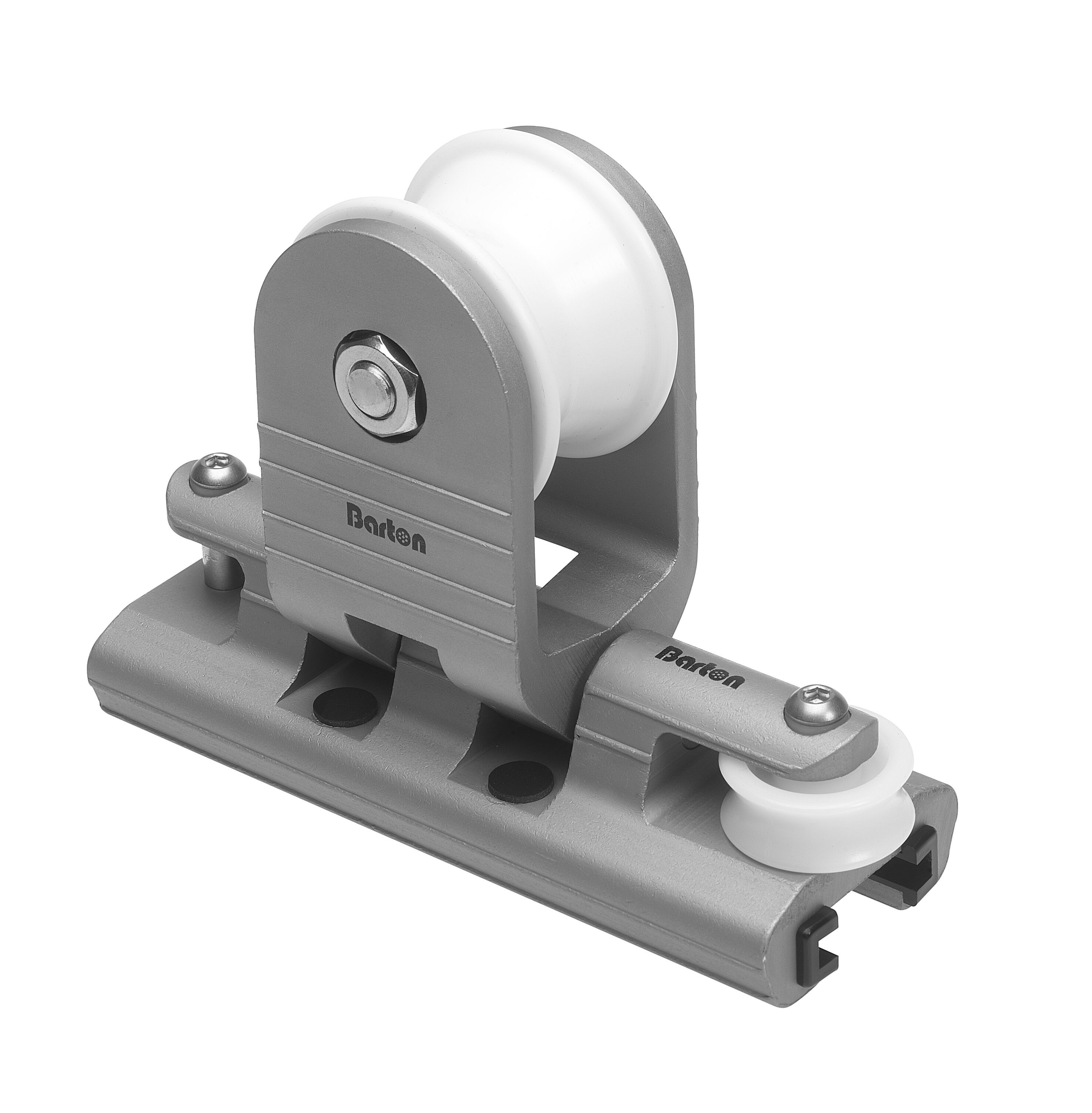 32211 Barton Genua Rutscher mit Tauwerkfüherung (groß) für "T"-Schiene 32 mm
