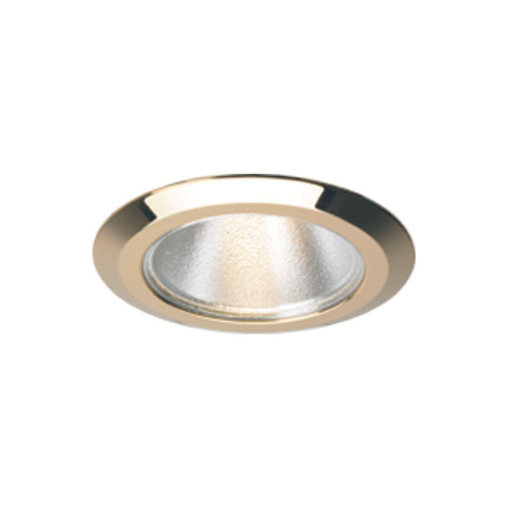 LED-Einbauleuchte EB18-00, gold-glanz, 6,2 W, 3.000K CRI>80, 635 lm, 38°, ohne Treiber