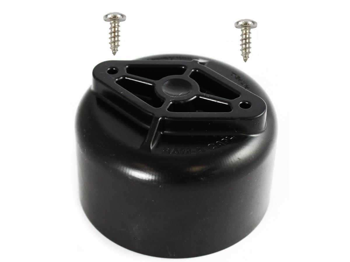 RAM Mounts Verbundstoff-Container mit Diamond-Aufnahme (Trapez) - Schrauben-Set, im Polybeutel