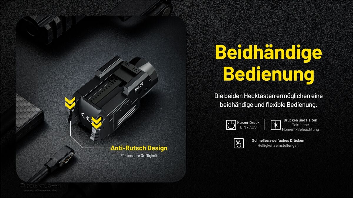 Nitecore Waffenleuchte NPL27