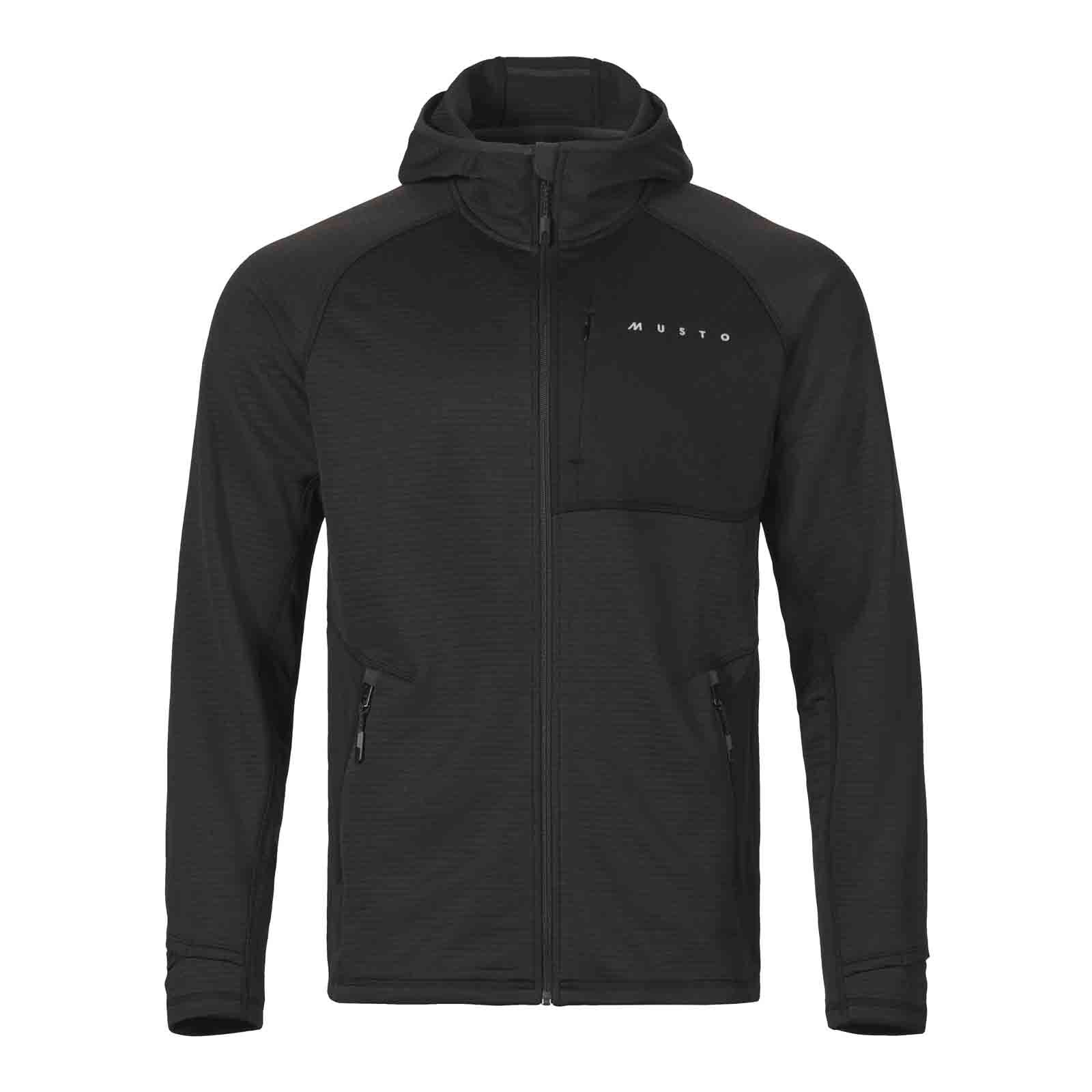 Musto Evo Hooded Tech Fleecejacke - Black