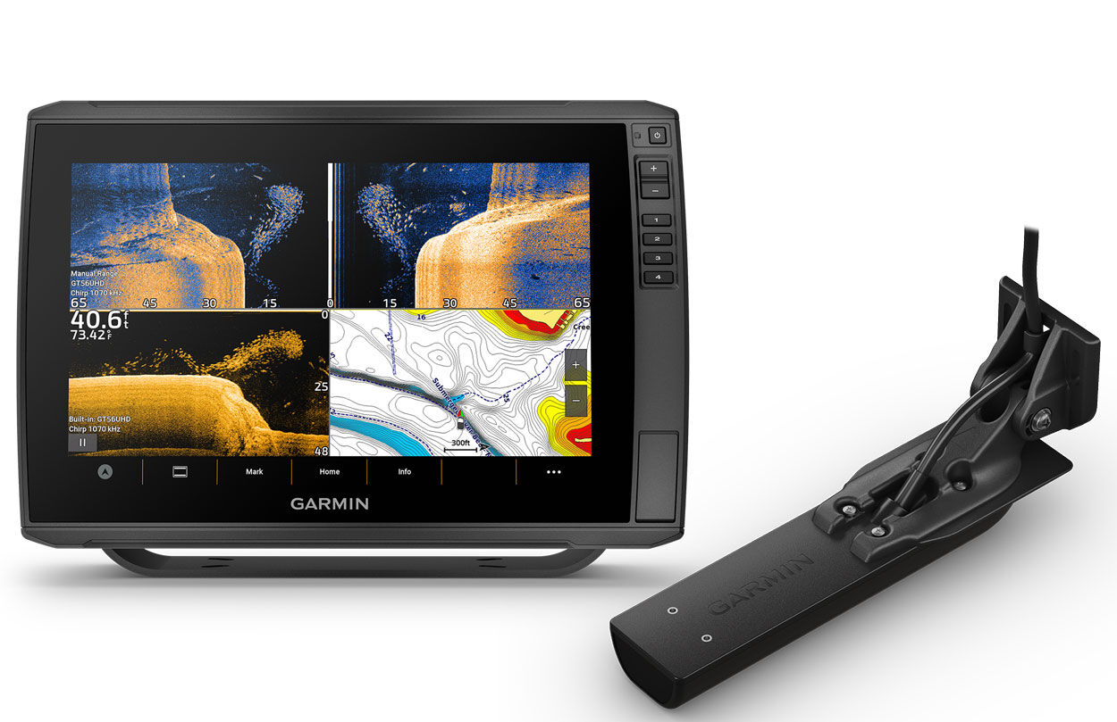 ECHOMAP™ Ultra 2 Kartenplotter mit 10-Zoll-Display, 102sv mit GT56UHD-TM Geber