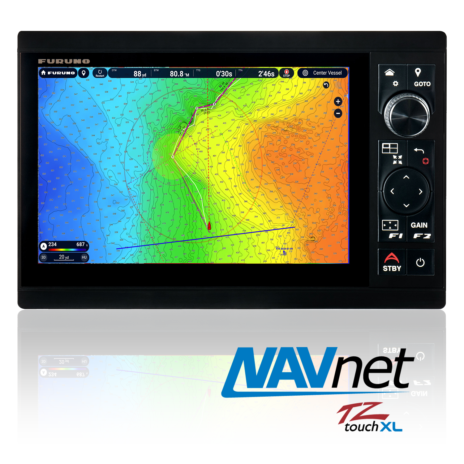 Furuno TZT10X Hybrid-Touch Multifunktions-Display Furuno TZT10X Hybrid-Touch Multifunktions-Display