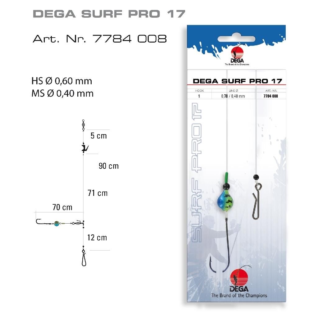 Jenzi Brandungsvorfach  DEGA-SURF Pro 17