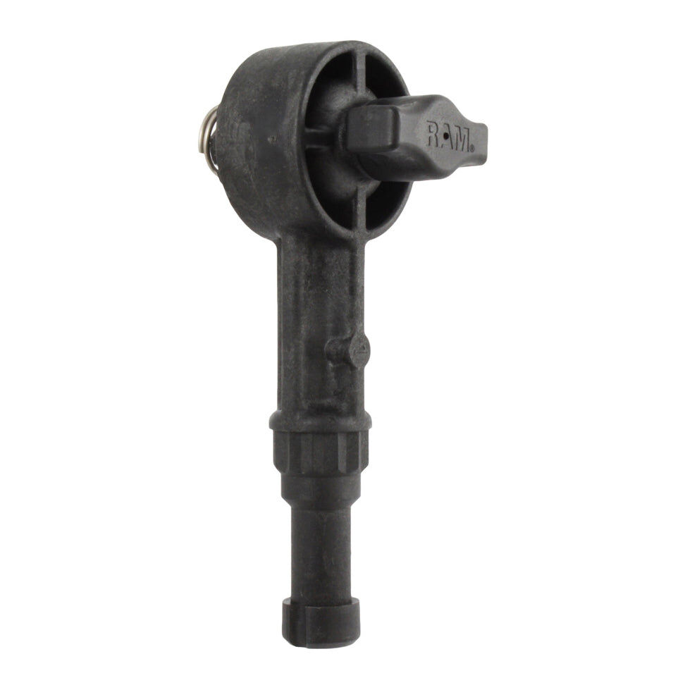 RAM Mounts Spline Post mit Ratchet-Adapter - mittlerer Spline Post Stift (ca. 100 mm), Ratchet-System