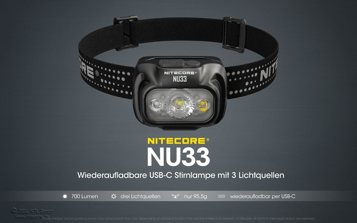 Nitecore NU33 - 700 Lumen