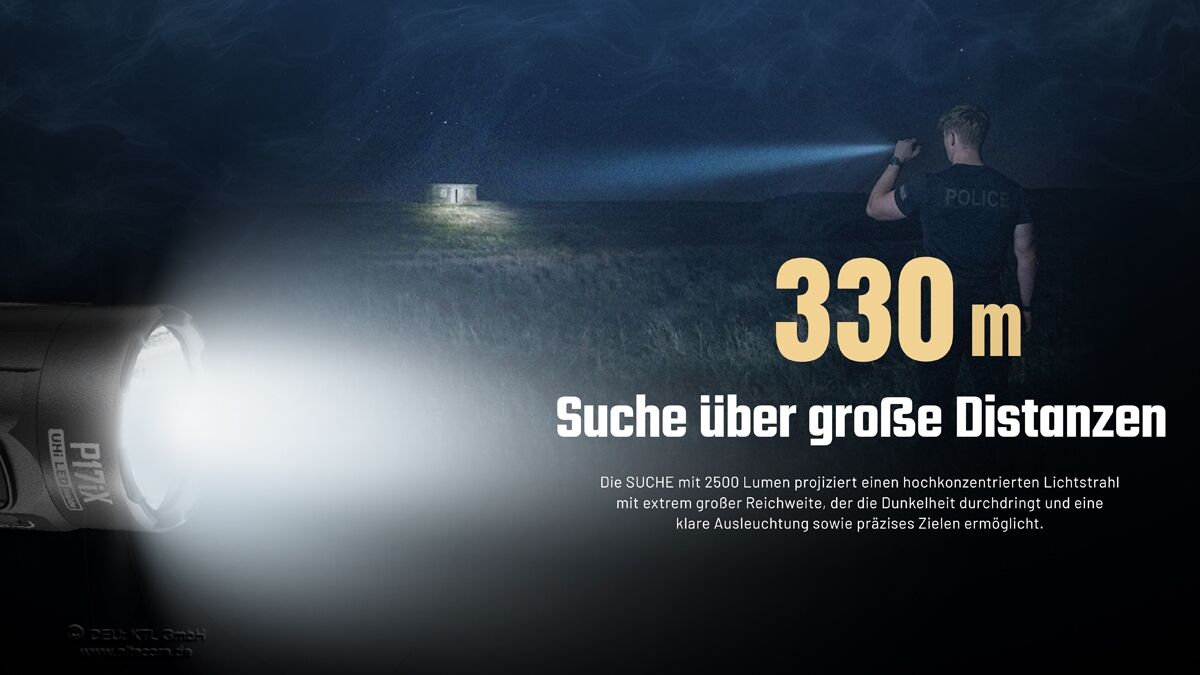 Nitecore P17iX - 5000 Lumen
