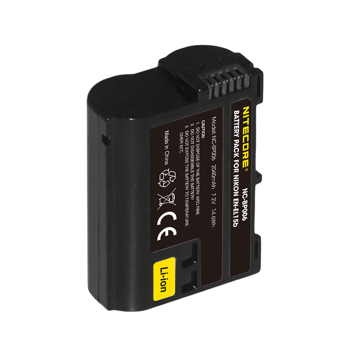 Nitecore EN-EL15b Kamera Akku für Nikon