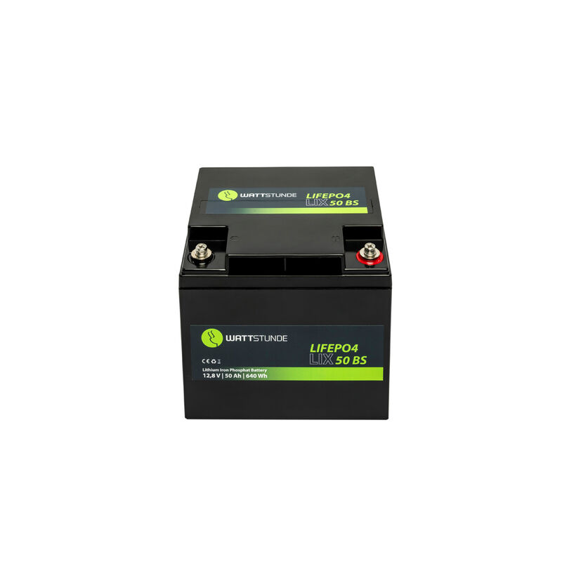 WATTSTUNDE® Lithium 200Ah LiFePO4 Batterie LIX200-LT >>>