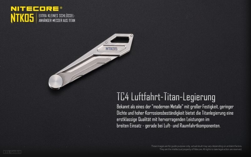Nitecore Titan Knife NTK05