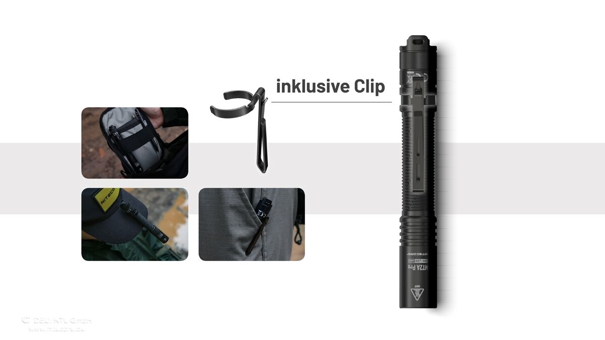 Nitecore MT2A PRO - 1000 Lumen