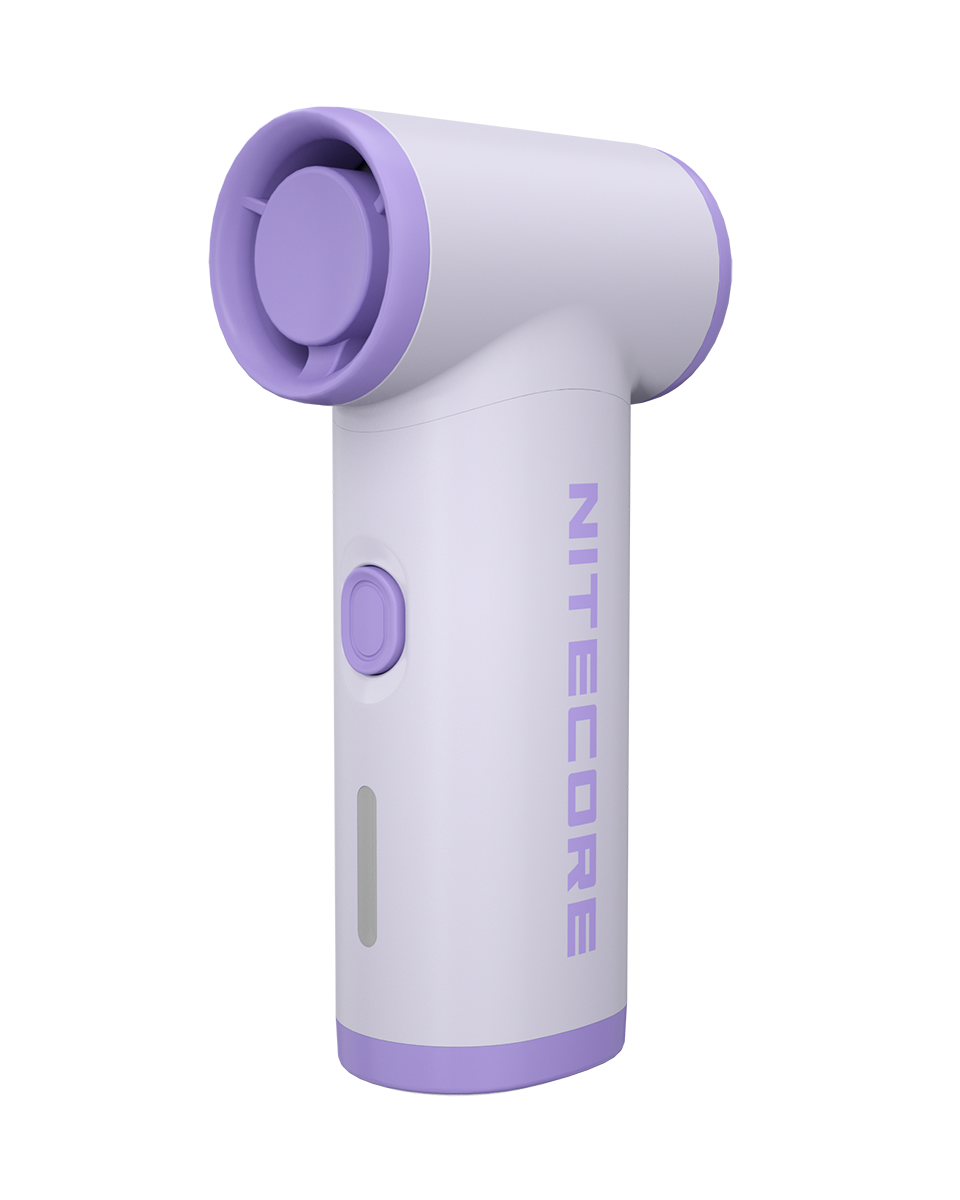 Nitecore NEF NANO - Mini-Handventilator, violet